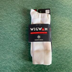 Wigwam White Diabetic Walker Socks